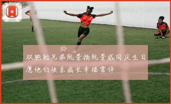 双胞胎兄弟阮景扬阮景威同庆生日愿他们快乐成长幸福常伴