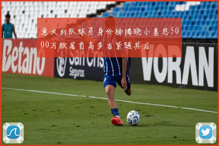 意大利队球员身价榜揭晓小基恩5000万欧居首乌多吉紧随其后